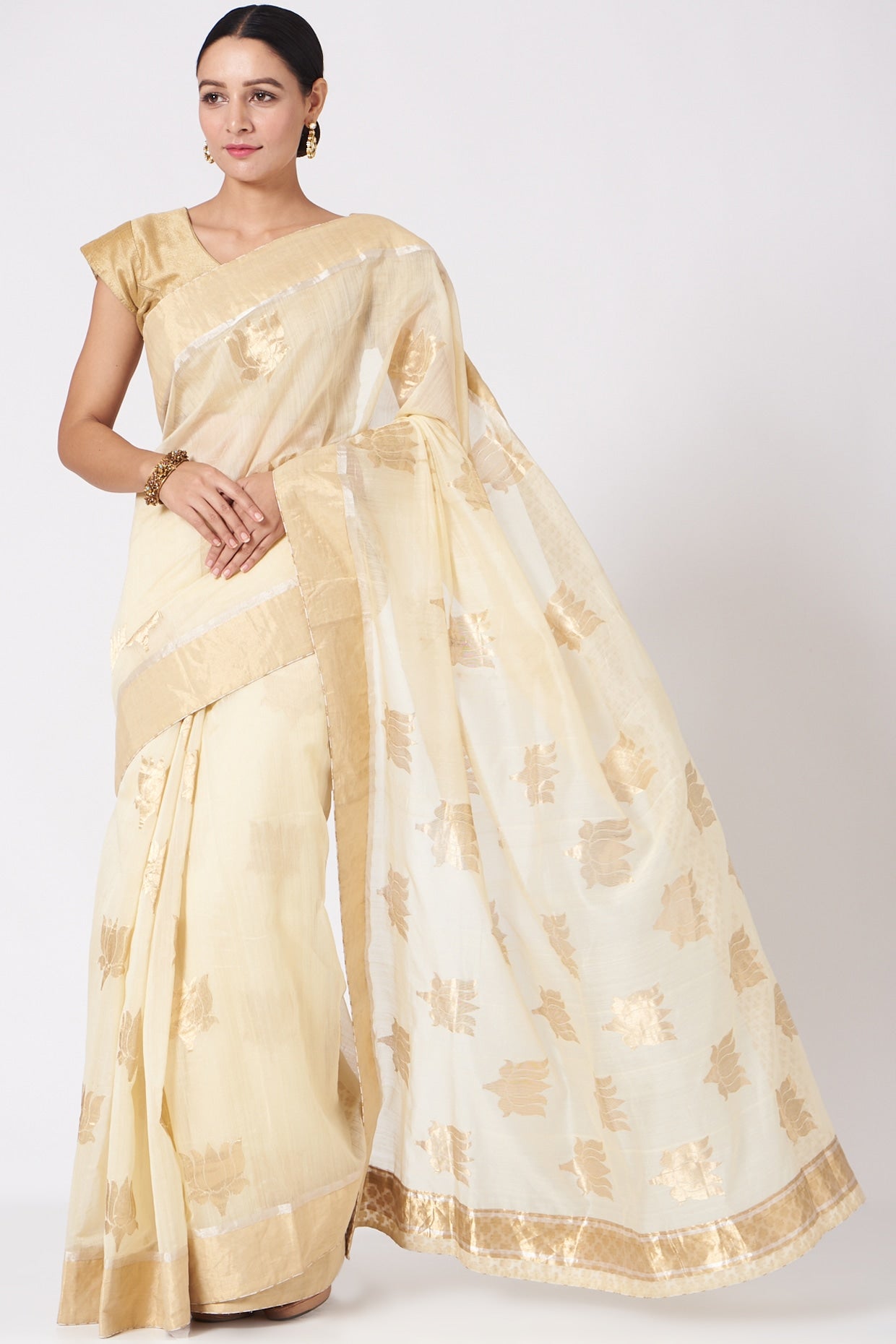 Mahira Chanderi Saree