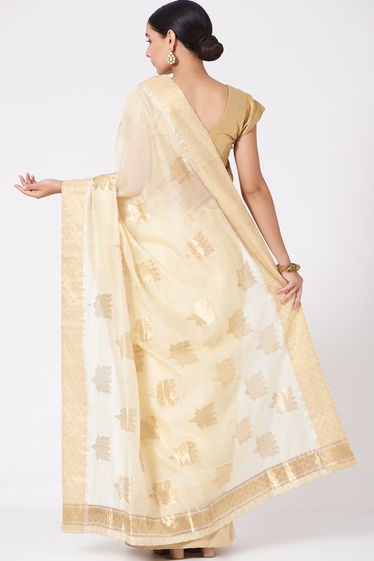 Mahira Chanderi Saree