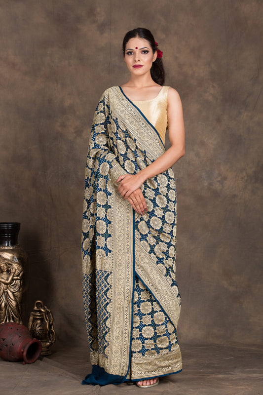 Naveli Bandhani Saree