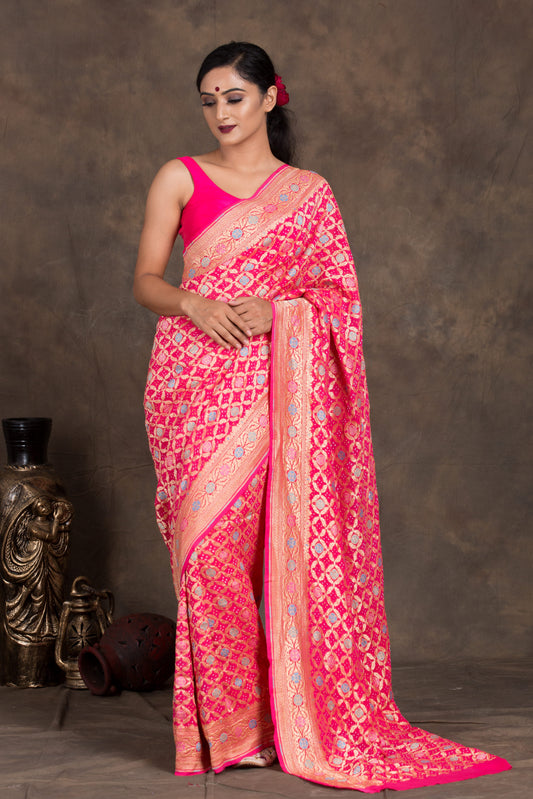 Beona Bandhani Saree