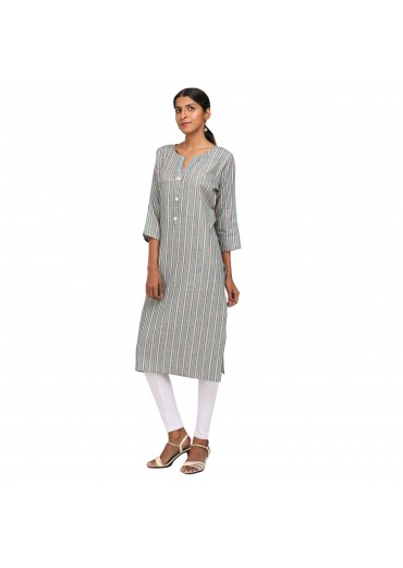 Blue Stripped Kurta
